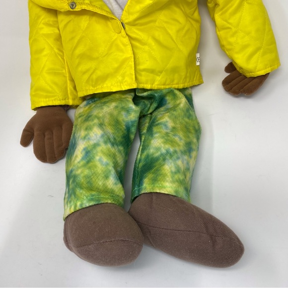African American Full Body Hand Puppet Ventriloquist Black Puppet 28" Cute - Picture 6 of 12